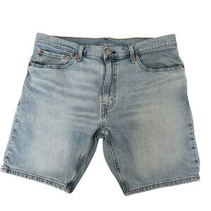 Levi's Light Blue Jean Shorts Waist 36